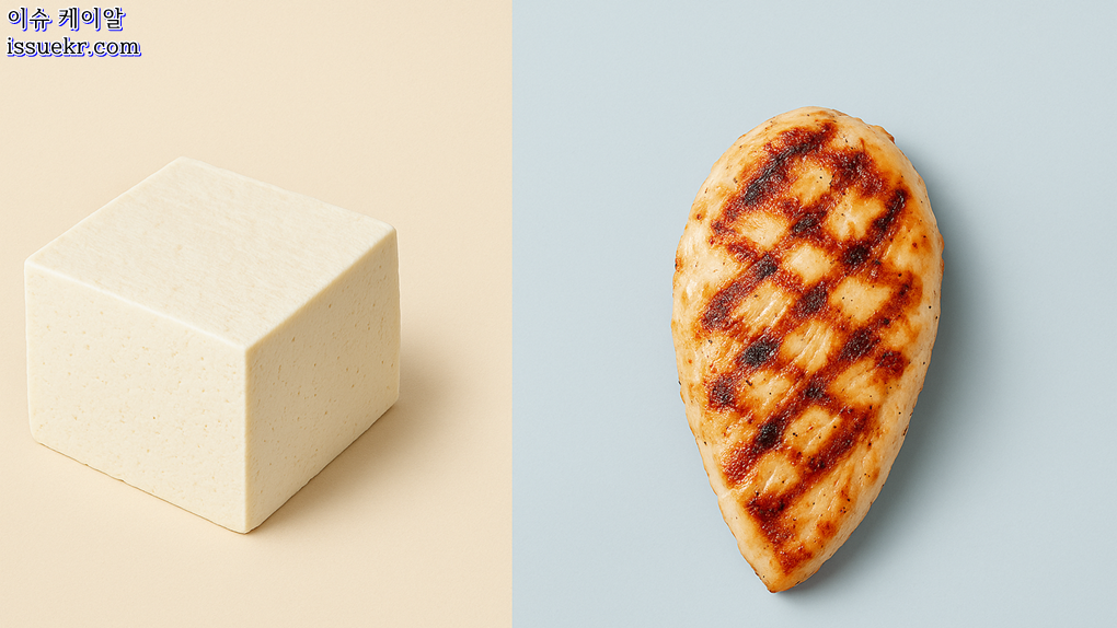 두부 vs 닭가슴살 2