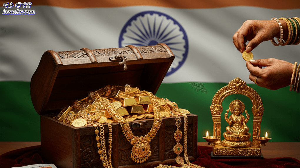 인도 가계, 금 보유량 이미지 3