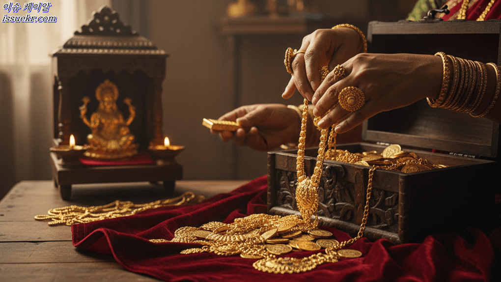 인도 가계, 금 보유량 이미지 4