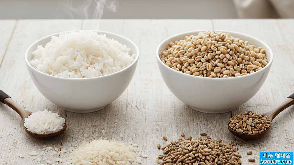 일반쌀(백미) vs 늘보리쌀: 영양 성분 집중 비교 분석! 이미지 3