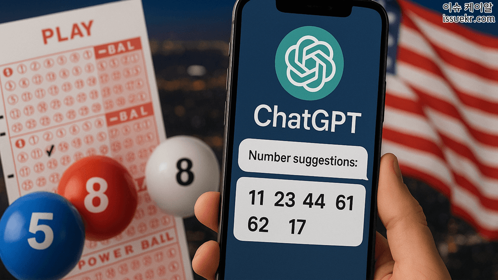 챗gpt가 찍어준 번호로 복권 당첨 2