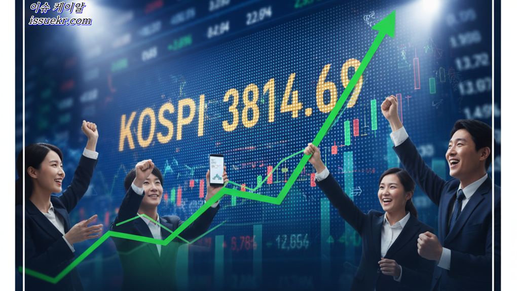 코스피 ‘사상 첫 3,800’ 돌파 4