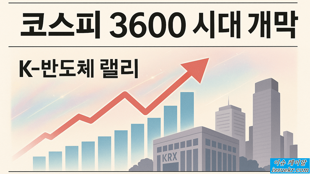 코스피, 사상 첫 3600 시대 개막! 이미지 2