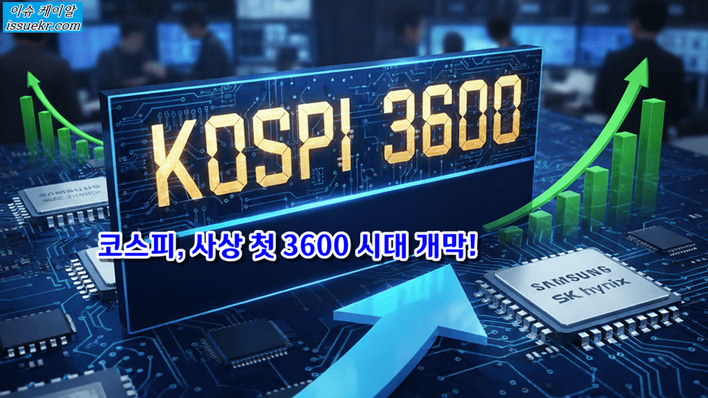 코스피, 사상 첫 3600 시대 개막! 이미지 3