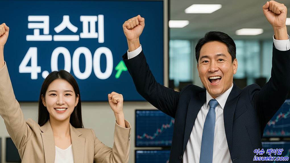코스피 사상 첫 4,000 시대 개막!… 지금 들어가도 될까?