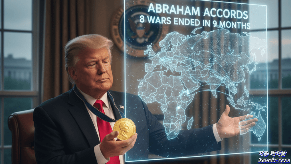 트럼프 미국 대통령, 노벨 평화상 수상 결국 불발 이미지2