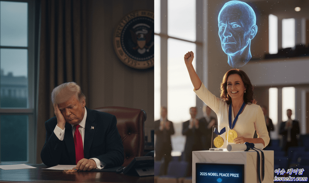 트럼프 대통령, 노벨 평화상 수상 불발… 베네수엘라 야권 지도자 ‘마차도’ 영예