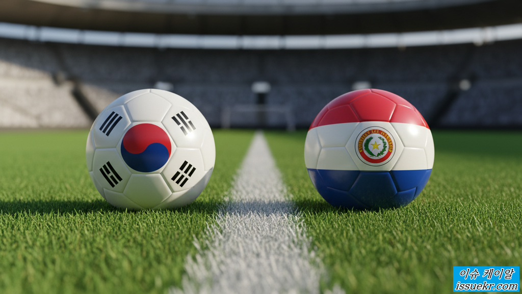 한국축구 브라질전 충격 딛고 완승! 홍명보호, 파라과이 상대로 2-0 승리