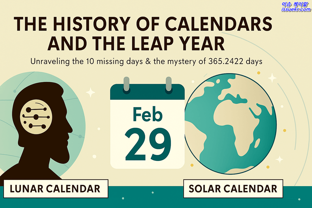 [달력의 역사와 윤년의 비밀] 율리우스력부터 그레고리력까지