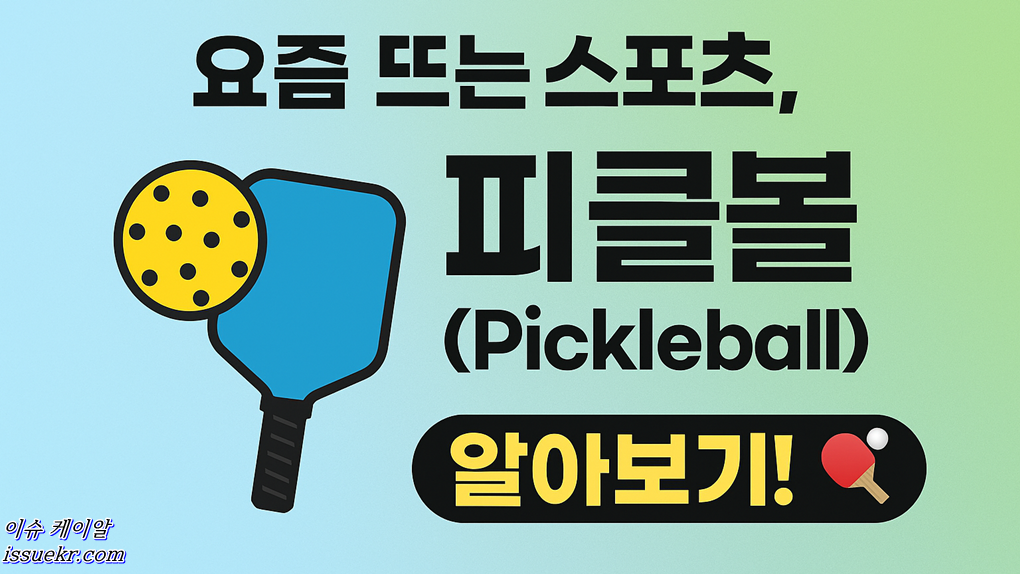 테니스보다 쉽고, 배드민턴보다 재밌다! 피클볼 입문 가이드