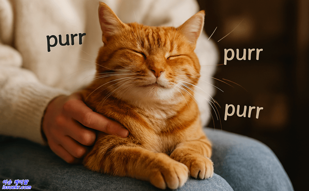 고양이 퍼링(purring) 골골송 c