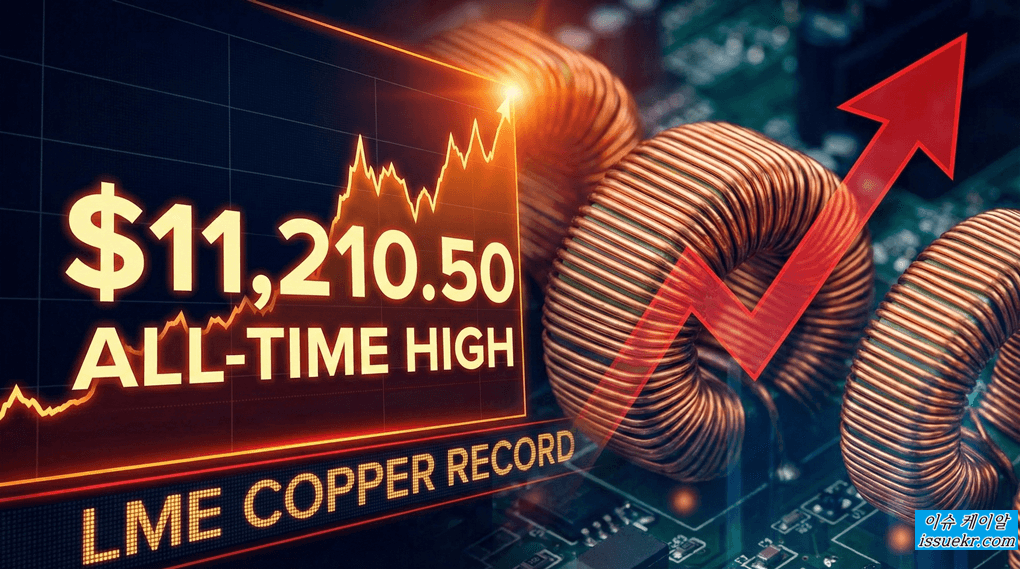 구리 가격, 사상 최고가 경신! 공급난이 부른 ‘슈퍼 사이클’의 시작인가?