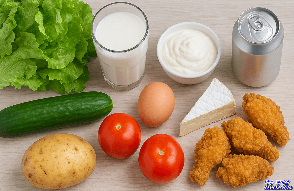 냉동 보관 시 주의해야 할 식재료 a