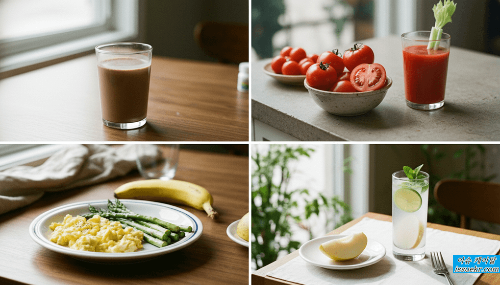 숙취 해소, 음식으로 끝내는 과학적 방법 c