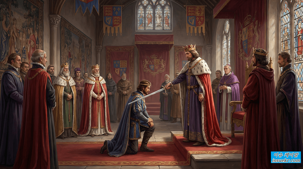 유럽 귀족 서열 5단계 : 공작, 후작, 백작, 자작, 남작