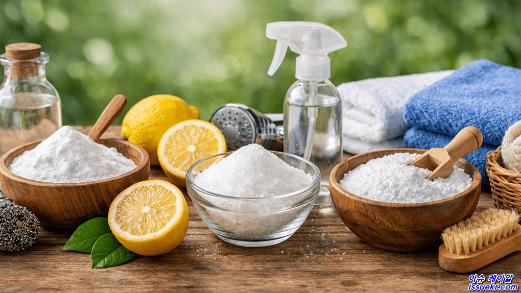 천연 세제 3총사 베이킹소다·구연산·과탄산소다 활용법 c