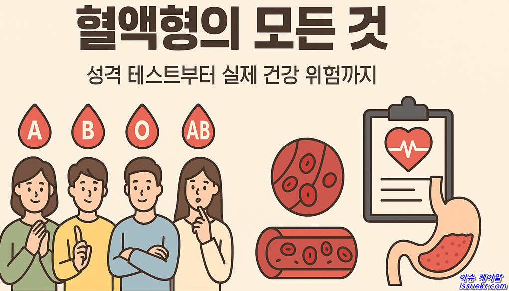 혈액형으로 보는 건강 리스크와 과학적 진실 b