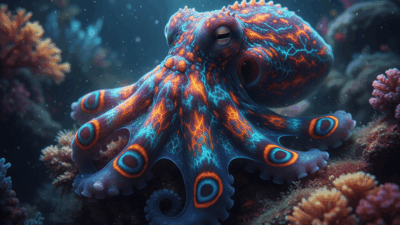 바다의 외계인이라 불리는 이유, 문어의 9개 뇌와 꿈의 신비