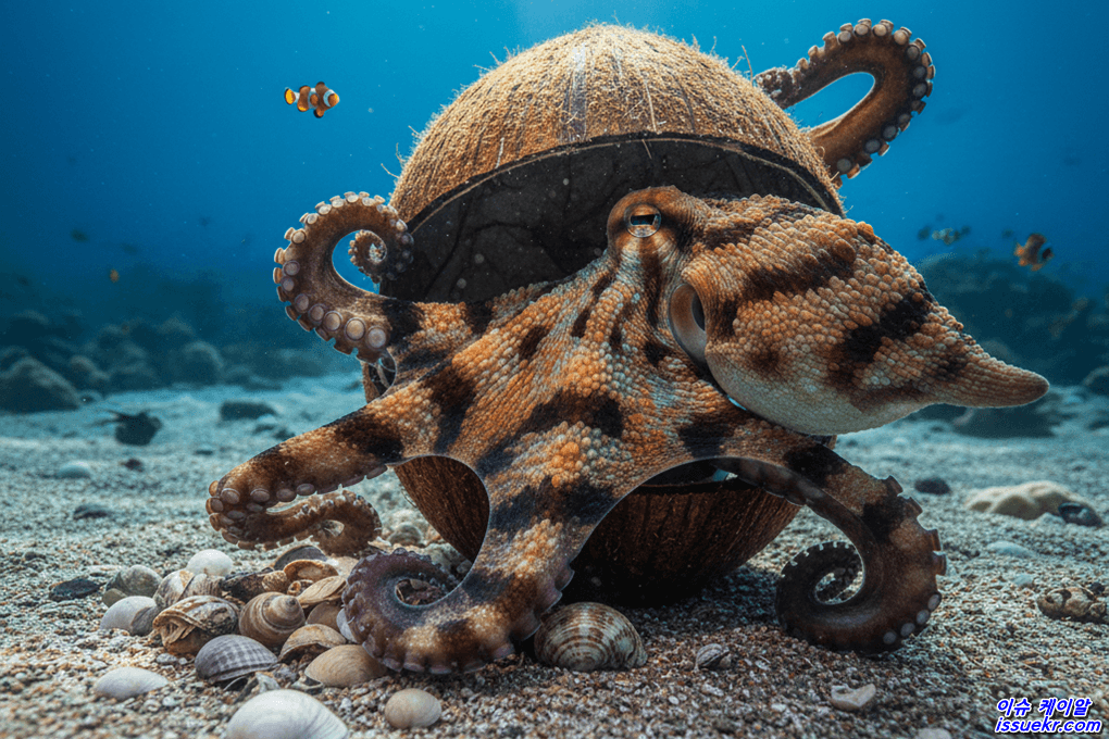 바다의 외계인이라 불리는 이유, 문어의 9개 뇌와 꿈의 신비 b