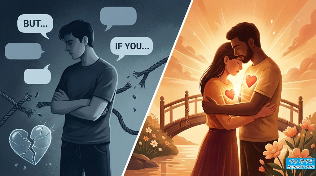 사과 잘하는 사람 vs 못하는 사람의 차이 신뢰를 회복하는 언어의 기술 b