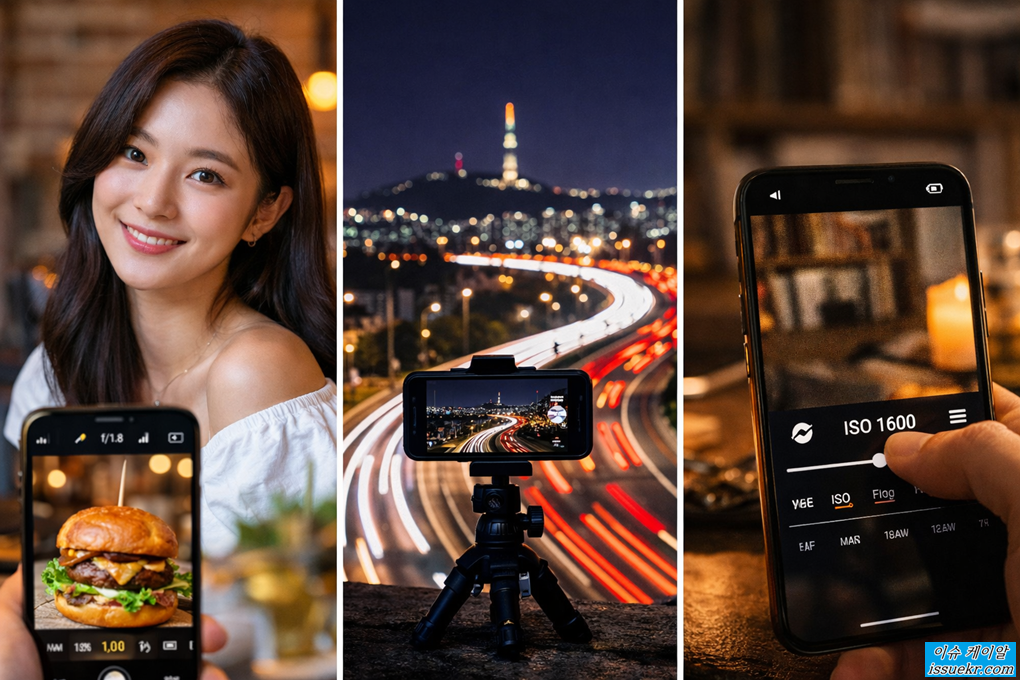 셔터스피드부터 iso까지, 초보자도 바로 따라 하는 스마트폰 촬영 가이드