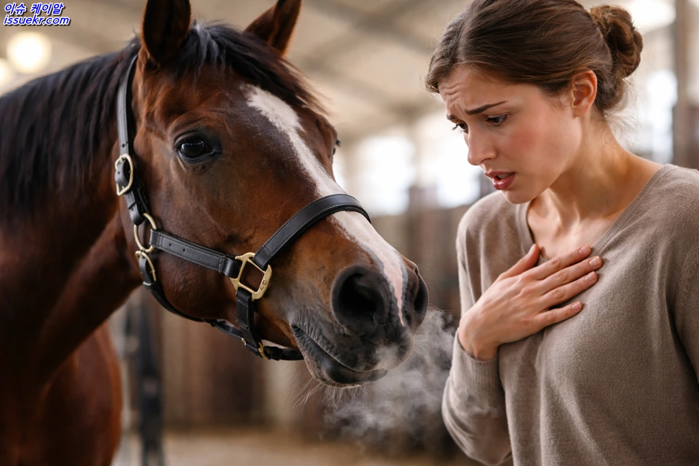 연구로 밝혀진 사실 말은 인간의 두려움을 냄새로 감지한다 a