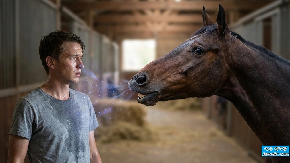 연구로 밝혀진 사실 말은 인간의 두려움을 냄새로 감지한다 b