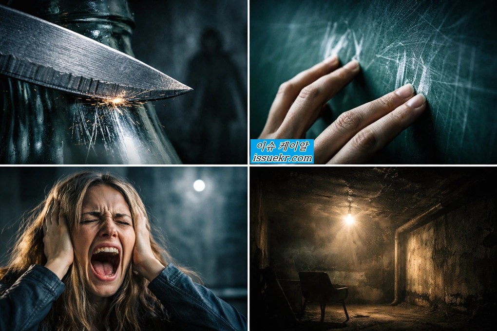 인간이 가장 두려워하는 소리 1위 (과학적 근거)b