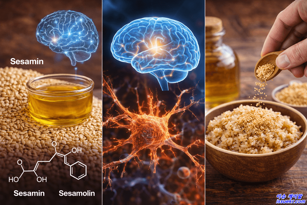 참깨의 영양 백서 뇌·혈관·뼈 건강까지 a
