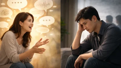 말이 많아지는 사람, 입을 닫는 사람… 그 차이는 성격이 아니다