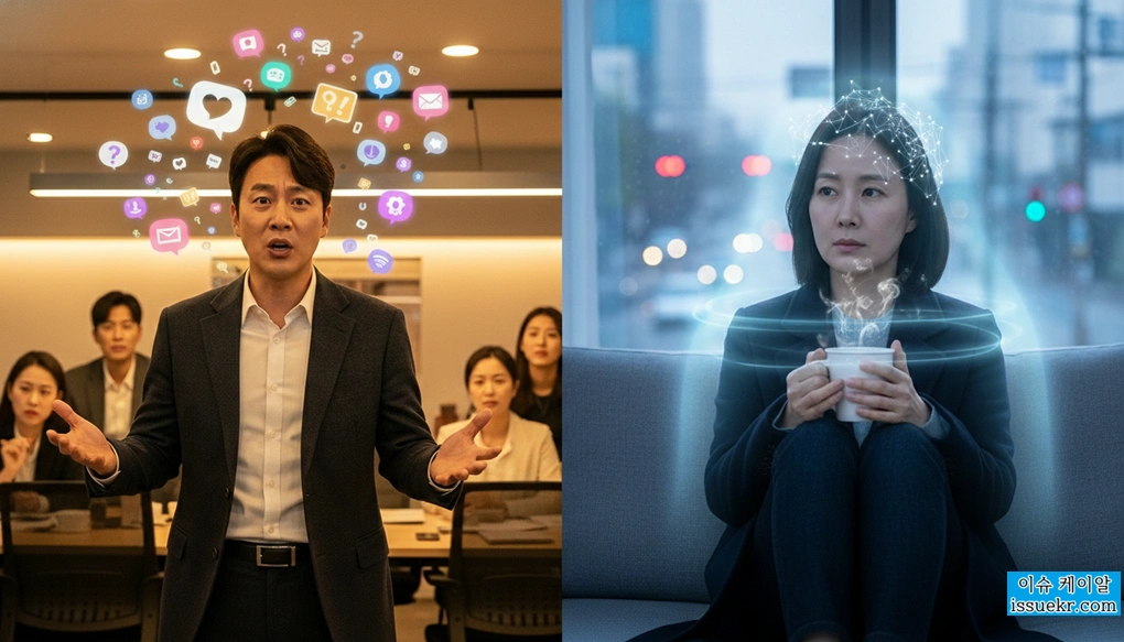 말이 많아지는 사람, 입을 닫는 사람… 그 차이는 성격이 아니다 c