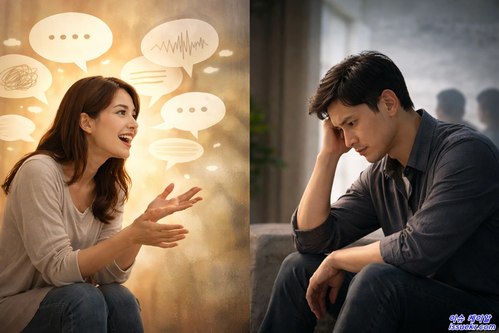 말이 많아지는 사람, 입을 닫는 사람… 그 차이는 성격이 아니다