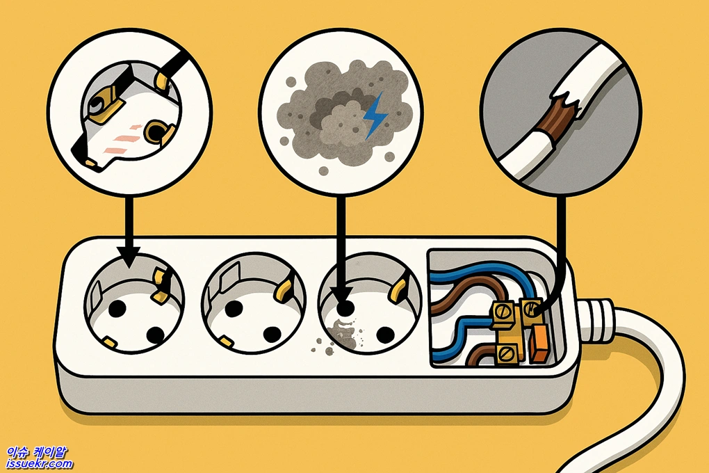 멀티탭에도 유통기한이 있다 교체 시기와 안전 기준 b