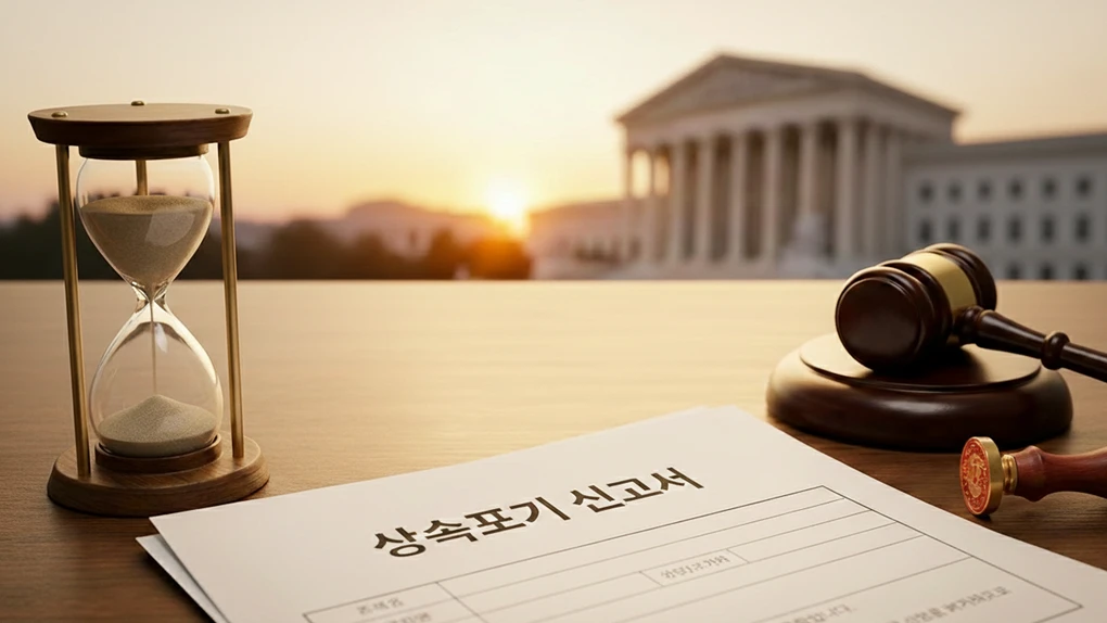 상속포기 신청 방법·3개월 기한 총정리 빚 대물림 막는 법적 방어막 b