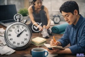 생산성을 높이는 2분 규칙의 놀라운 효과