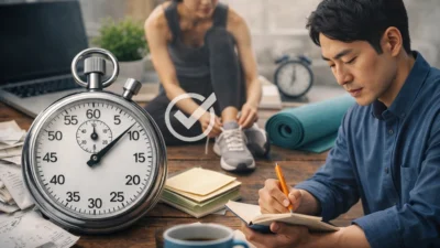 생산성을 높이는 2분 규칙의 놀라운 효과