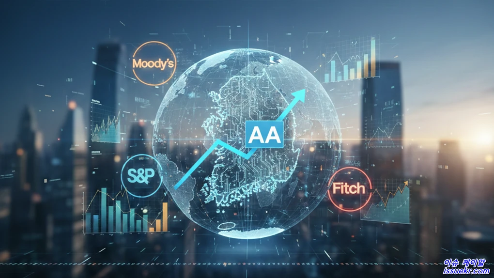 영국·일본보다 높은 한국의 국가신용등급...무디스·피치·S&P가 바라본 한국 경제 성적표 b