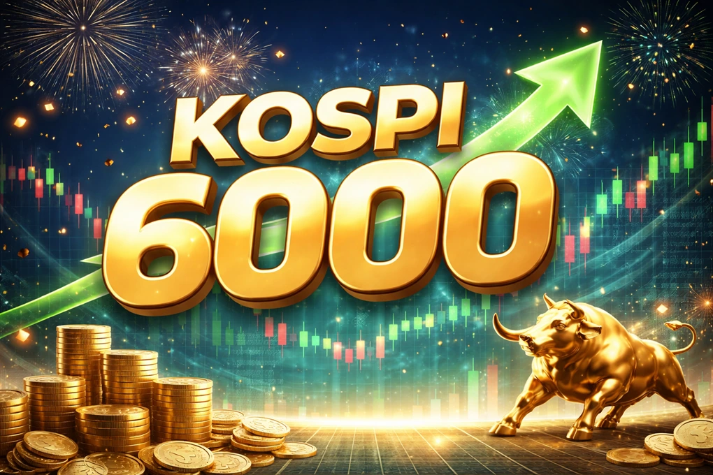 코스피 6,000 시대 개막, 대한민국 금융 역사를 새로 쓰다