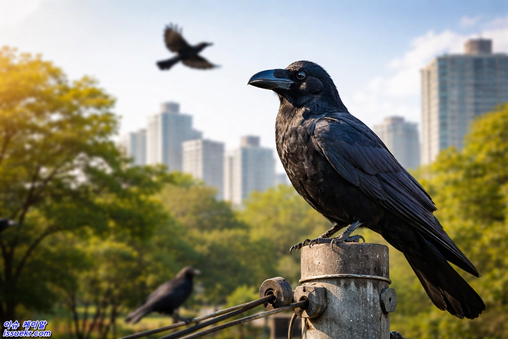 우리 동네 까마귀는 왜 사계절 내내 보일까 (알고 보면 다정한 이웃)