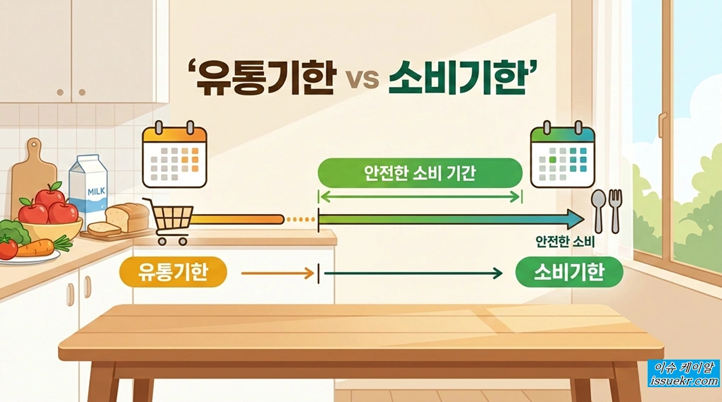 유통기한 vs 소비기한 차이점, 이제는 제대로 알고 먹자! a