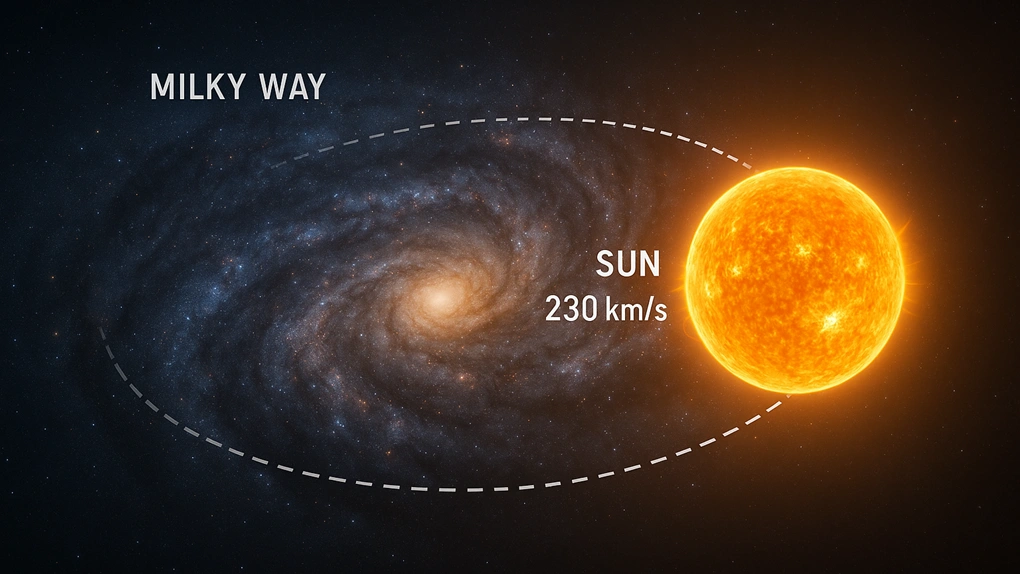 태양은 지금 초속 230km로 움직이고 있다 우리가 모르는 거대한 속도 b