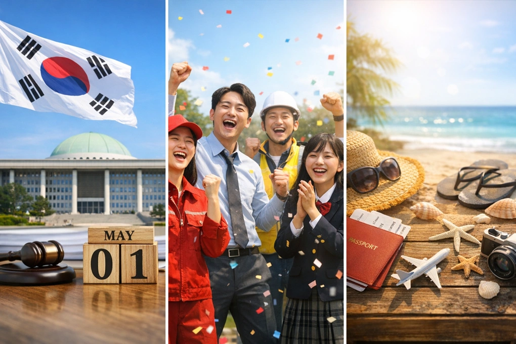 5월 1일, 드디어 전 국민 ‘노동절’ 법정 공휴일 확정! a