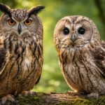 부엉이 올빼미 차이와 구분법
