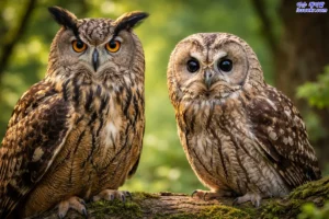 부엉이 올빼미 차이와 구분법