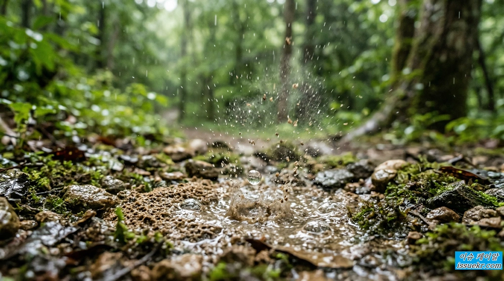 비가 오면 냄새 나는 이유… 과학이 밝힌 놀라운 비밀a