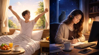 아침형 인간 vs 저녁형 인간, 최신 연구로 본 차이와 숨겨진 반전