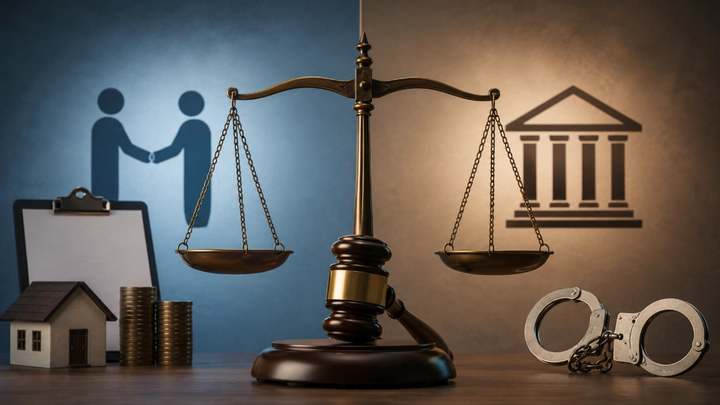 민사 vs 형사 차이, 꼭 알아야 할 법률 상식