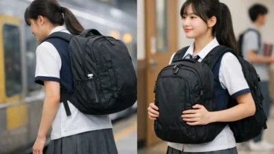 학생 가방, 앞으로 메는 것과 뒤로 메는 것 중 과연 어느 쪽이 척추 건강에 좋을까