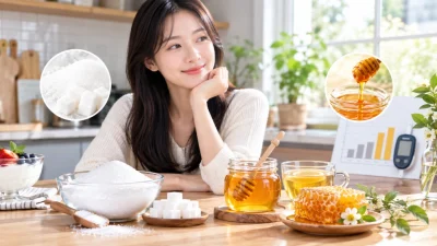 꿀과 설탕의 진짜 차이점 칼로리, 혈당지수, 올바른 섭취 가이드